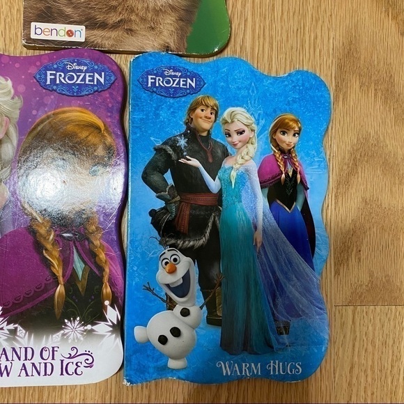 Frozen & Cat Book Bundle Kids (3) Hardcover Disney - Picture 3 of 5
